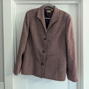 Classic Women's Blazer in Brown